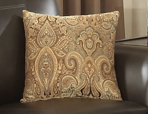 English Elm Sectional Leather Sofa With Antique Brass Trim, Durable Wooden Frame, Perfect For Family Gatherings And Comfort B347S00016-GIGA