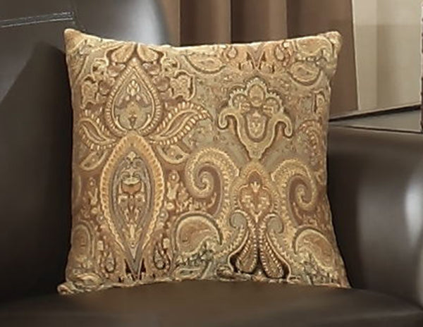 English Elm Sectional Leather Sofa With Antique Brass Trim, Durable Wooden Frame, Perfect For Family Gatherings And Comfort B347S00016-GIGA