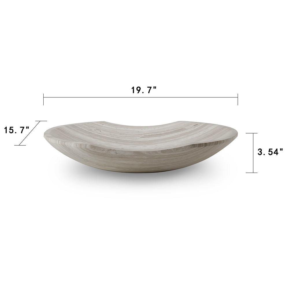 Lilys Serpeggiante Marble Tray 22X16 8232-L