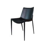 VIG Furniture Modrest Murray - Modern Black Vegan Leather Dining Chair (Set of 2) VGHR-3634-BLK