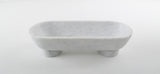 Lilys Laguna Marble Oval Plate With Stand Small 10X6X4 8246-1