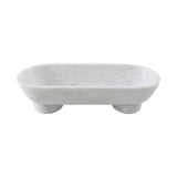 Lilys Laguna Marble Oval Plate With Stand Small 10X6X4 8246-1