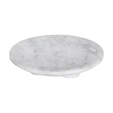 Lilys Laguna Marble Round Plate With Stand 16X16 8246-4