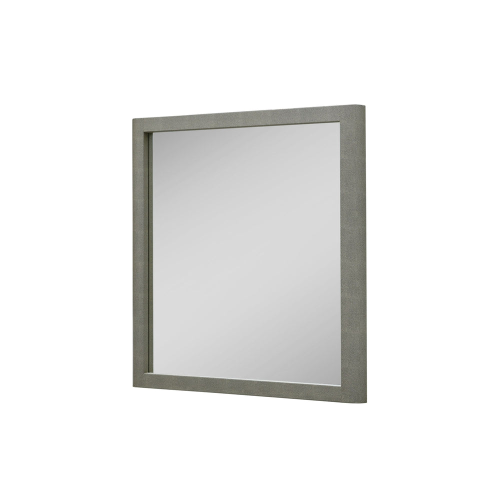 VIG Furniture Modrest Lois - Modern Beige Shagreen Mirror VGVC-J2408-M