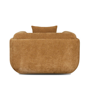 Vig Furniture Divani Casa Tiene - Stylish Orange Accent Chair For Contemporary Living Spaces, Made In China Orange  Vgah-sf1011-1