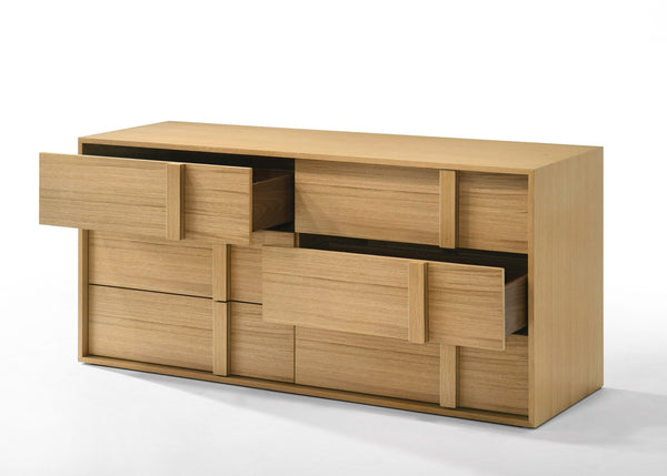 VIG Furniture Nova Domus Berlin - Modern Natural Oak Bedroom Set VGMA-BR-92-SET-NAT