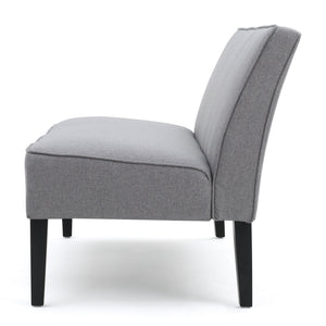 English Elm Christopher Knight Home® - Loveseat - Stylish Grey Upholstered Loveseat With Birch Legs For Cozy Comfort & Contemporary Charm 57659.00GRY