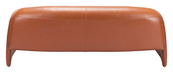 Horten Sofa Brown 110027 Zuo Modern
