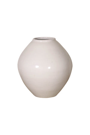 Lilys Creamy White Tapered Pot 8250-1