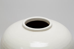 Lilys Creamy White Round Pot 8250-5