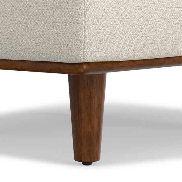 English Elm Morrison Ottoman: Eco-Friendly, Multi-Functional Mid-Century Modern Design For Comfort & Style B136P364274