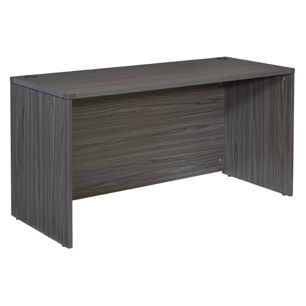 OSP Home Furnishings Credenza Shell Low Profile Office Storage with Wide 60 Inch Top for Executive Suites NAP-08-SGW