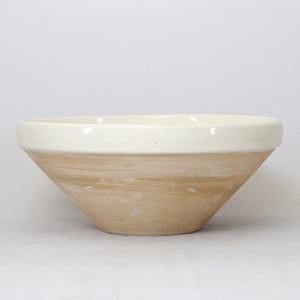 Lilys White Vintage Style Ceramic Bowl 8257