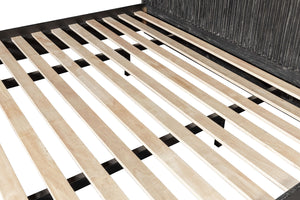 Vig Furniture Modrest Fields - Sleek Modern Black Acacia Bed From Vietnam, Elevate Your Bedroom Style Today! Black  Vgwd-vgd2-bed-blk