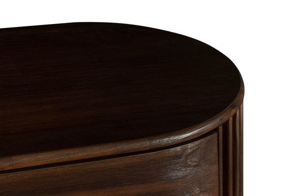 Vig Furniture Modrest Fields - Stylish Walnut Acacia Dresser For Modern Homes, Crafted In Vietnam, Elegant Design Walnut  Vgwd-vgd3-dr06-wal