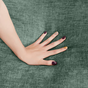 English Elm Modular U-Shaped Sectional Sofa, 130.7" Mint Green Chenille Couch Set With Versatile Ottomans W1359S00042