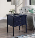 Comfort Pointe Ellison 2 Drawer Nightstand Midnight Blue