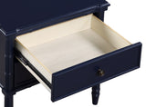 Comfort Pointe Ellison 2 Drawer Nightstand Midnight Blue