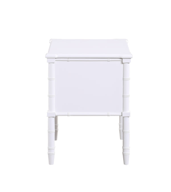 Comfort Pointe Ellison 2 Drawer Nightstand White