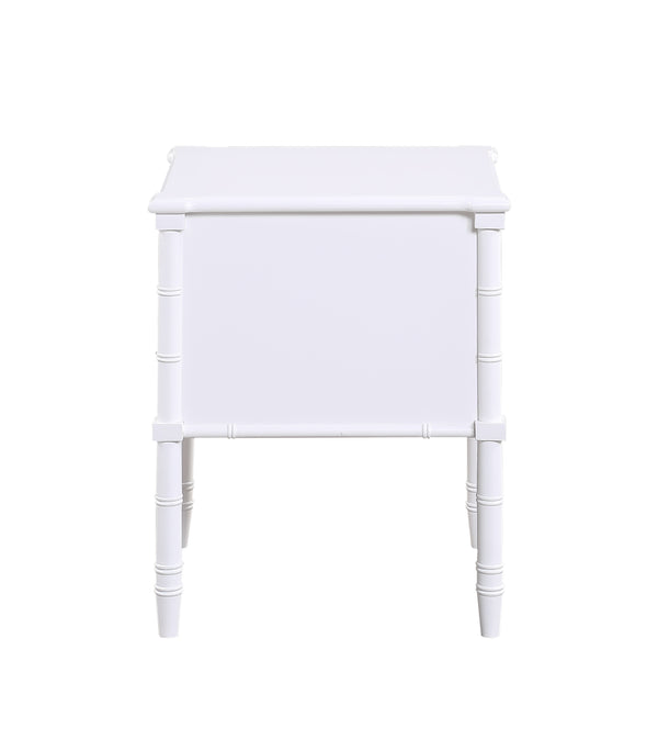 Comfort Pointe Ellison 2 Drawer Nightstand White
