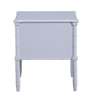 Comfort Pointe Ellison 2 Drawer Nightstand Dove Grey