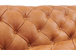 VIG Furniture Divani Casa Dexter - Transitional Camel Full Italian Leather Sofa VGCA-114-3-SEAT-BRN