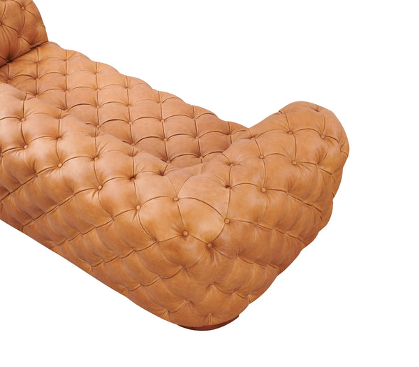 VIG Furniture Divani Casa Dexter - Transitional Camel Full Italian Leather Sofa VGCA-114-3-SEAT-BRN