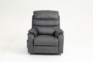 English Elm Lounge Electric Lift Chair With 180° Recline, Massage, Heating, Storage & Wireless Charging Options W547S00058
