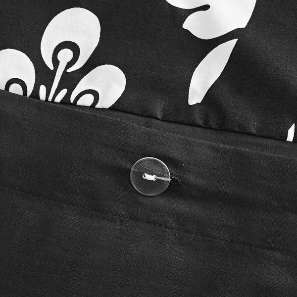 English Elm King/Cal King Vienna 6-Piece Printed Duvet Cover Set – 100% Cotton Sateen, Damask Design, Flange Trim & Decorative Pillows B03597370