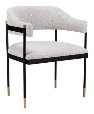 Zadar Dining Chair Misty Gray 110000 Zuo Modern