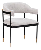 Zadar Dining Chair Misty Gray 110000 Zuo Modern