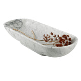 Lilys Nature Marble Oval Bowl Small 8271-S