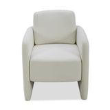 VIG Furniture Modrest Hermosa - Modern White Fabric Dining Chair VGKK-KF.Y2220-WHT