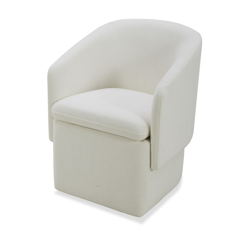 VIG Furniture Modrest Tassell - Modern Ivory Fabric Dining Chair VGKK-KF.Y2219-IVY