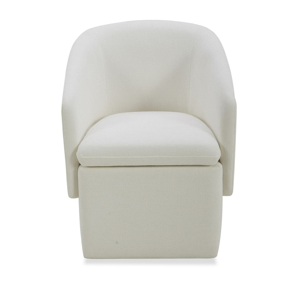VIG Furniture Modrest Tassell - Modern Ivory Fabric Dining Chair VGKK-KF.Y2219-IVY