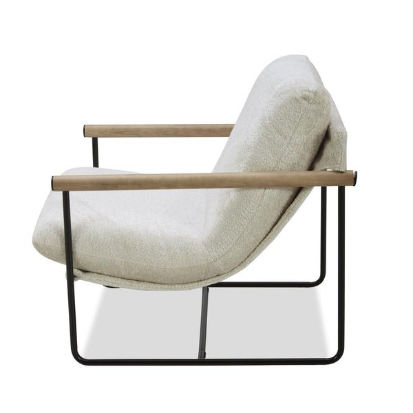 VIG Furniture Modrest Moorcroft - Modern Beige Fabric Accent Chair VGKK-KF.A2021-BGE