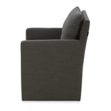 VIG Furniture Modrest Newcastle - Modern Grey Fabric Dining Chair VGKK-KF.Y1051B-GRY