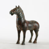 Lilys Bronze Green Horse-Drawn Carriage Vintage Finish 8274