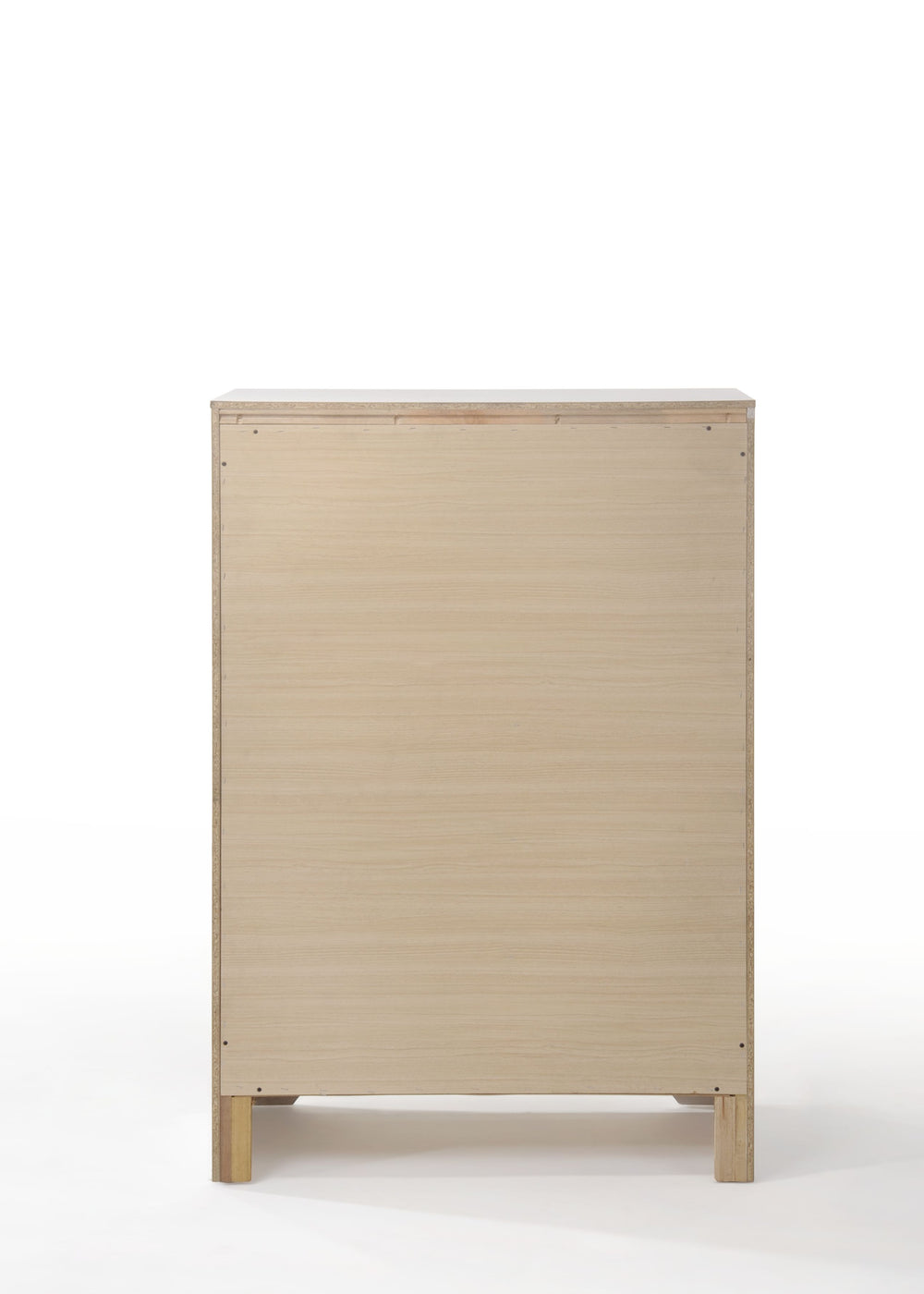 English Elm Naima Textured Finish Dresser with Felt-Lined Jewelry Drawer, Smooth Metal Glides & Silver Pulls White 57 L x 20 W x 37 H B2726P261241