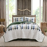 Woolrich Hudson Lodge/Cabin Oversized Cotton Quilt Mini Set WR13-3474 Green