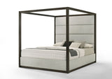 Modrest Manhattan - Contemporary Canopy Cherry Bed