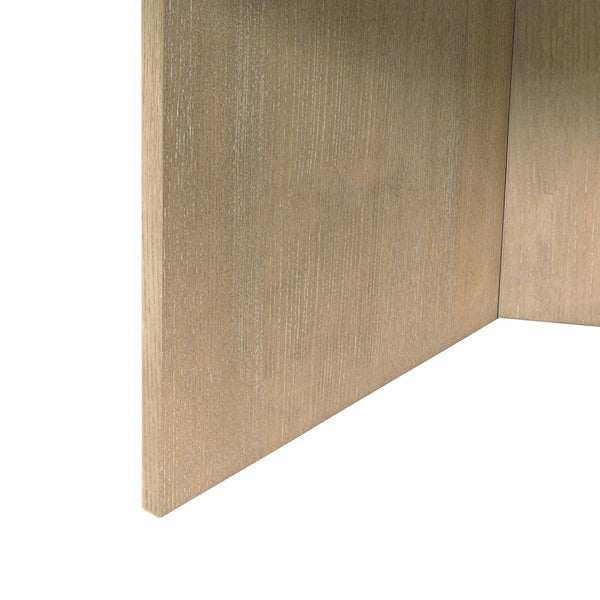 English Elm Sadie Reclaimed Greige Round Coffee Table 36" Dia, 16.5"H — Durable Veneer Top, 75 lb Capacity B035P341174