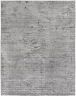 Unique Loom Finsbury Kate Machine Made Solid Rug Gray, Ivory 7' 10" x 10' 0"