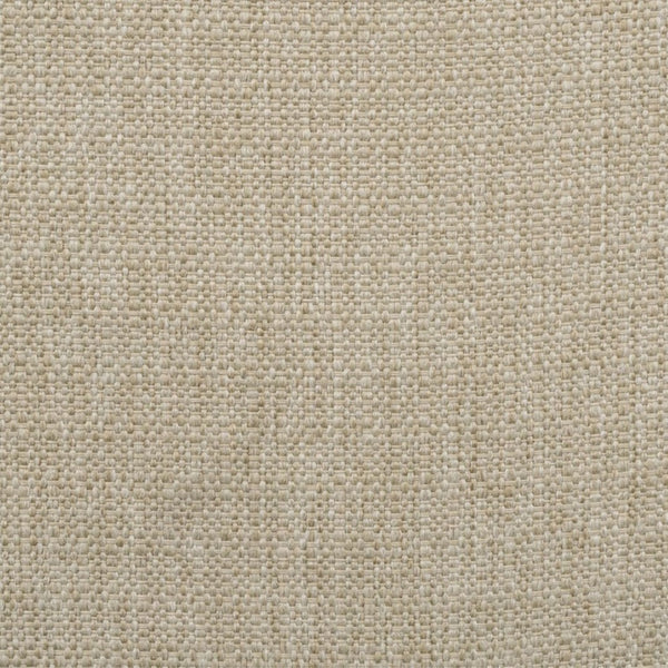 English Elm Dining Chair Upholstered in Textured Taupe Fabric with Casters and Tailored Piping B035P408394
