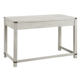 OSP Home Furnishings Baton Rouge Desk Champagne Oak