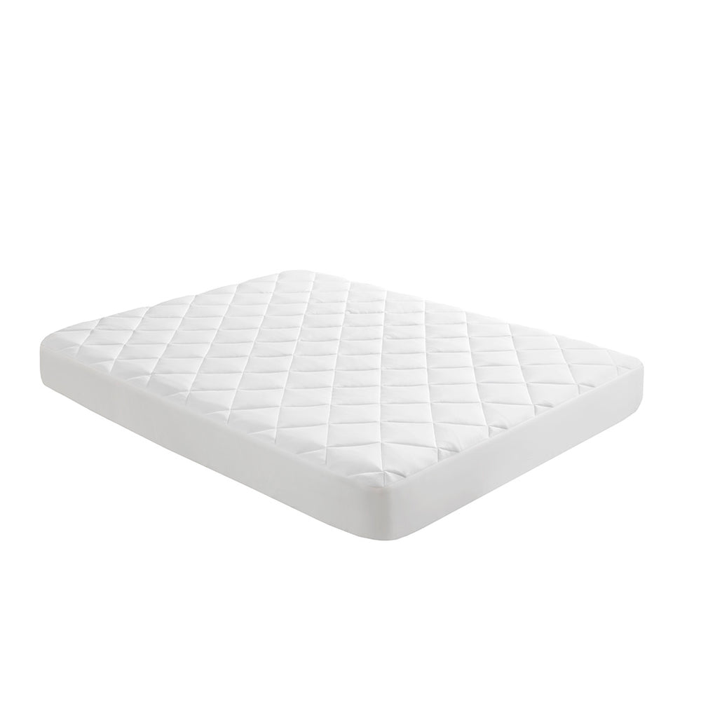 JLA Home Sharper Image - Overfilled Cooling Deep Pocket Mattress Pad with Plush Down-Alternative Fill, OEKO-TEX Certified Comfort 75 L x 54 W x 0.8H SI16-0015