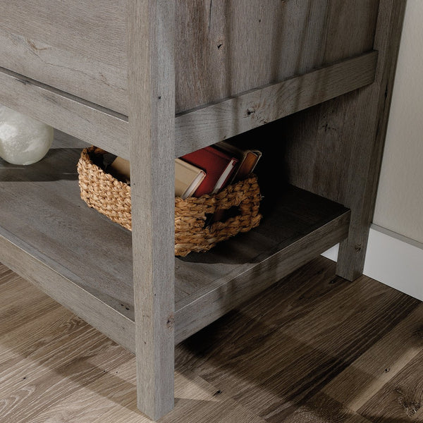 English Elm Lateral File - Sleek Brown Contemporary Design With Extra Storage & Easy-Operation Drawers For Office B356P402632