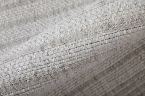 Feizy Rugs T34t8016 Highview Handwoven Polyester Rug - Modern Striped Design With Textured Depth For Stylish Spaces Gray,Ivory Polyester T34t8016ivy000c50