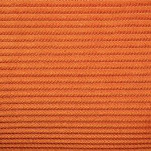 English Elm 98.4" Corduroy Cloud Puff Sofa Vacuum Packed 4-seater Living Room Couch with Pillows Orange W5515P477306