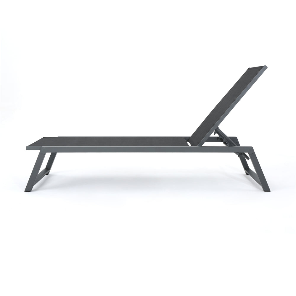 English Elm Christopher Knight Home® - Myers Chaise Lounge Set - Stylish, Adjustable, Weather-Resistant Loungers For Outdoor Relaxation 61407.00BBLKMP2